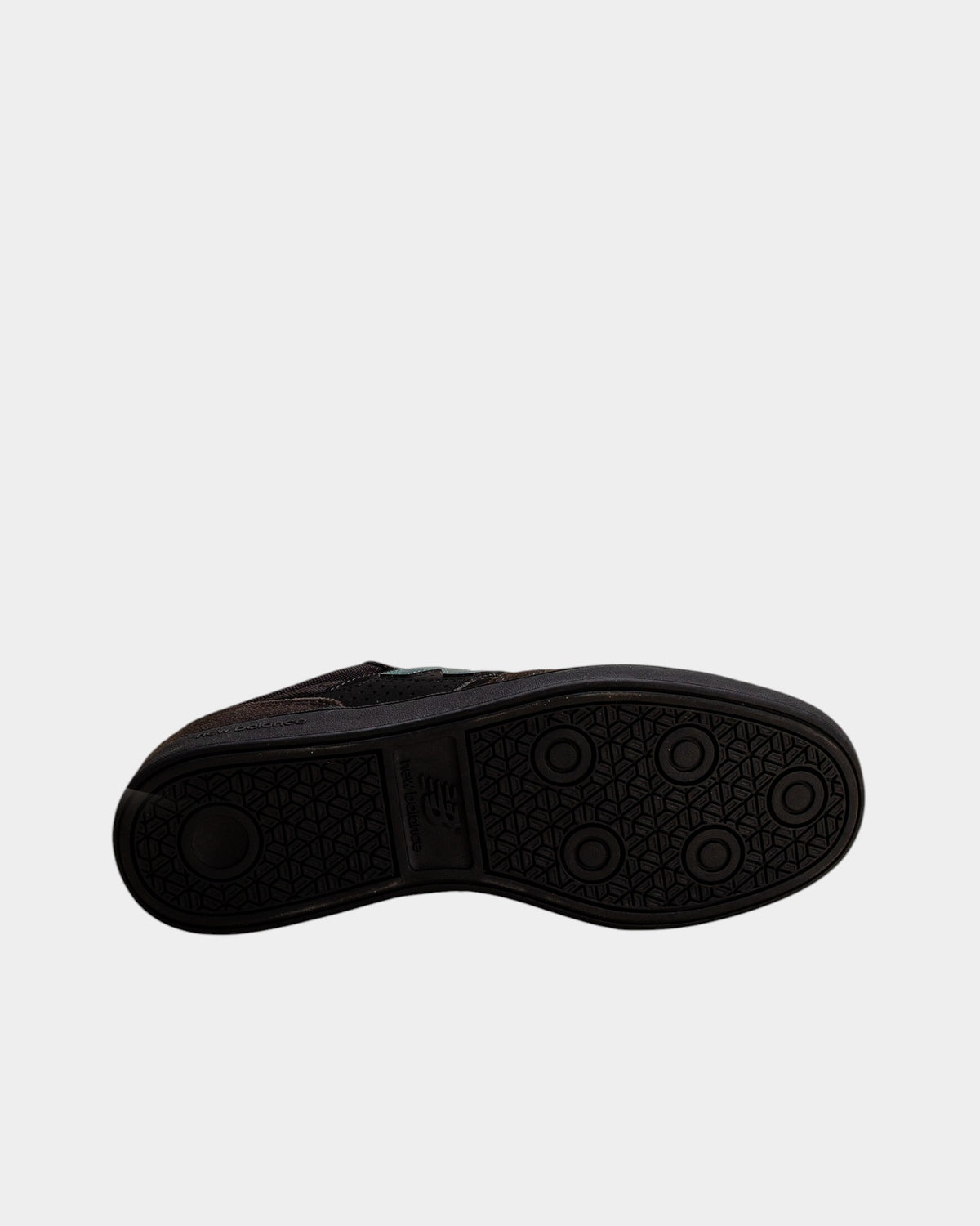 Lockwood Avenue NB Numeric Westgate 508 skate shoes in black cement and spruce green with a textured rubber outsole