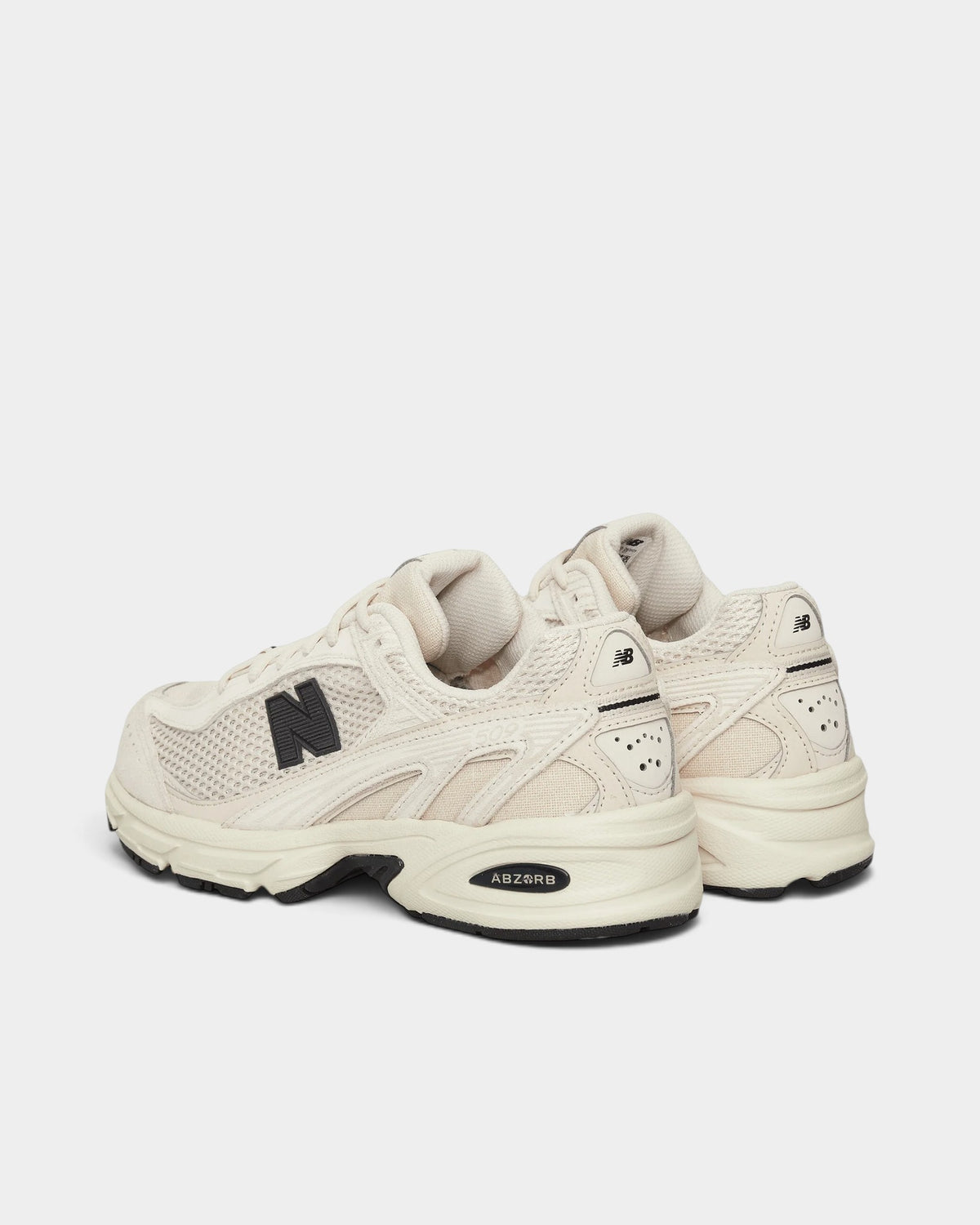 Lockwood Avenue New Balance 509 sneakers in bisque mesh and leather with black accents and ABZORB midsole