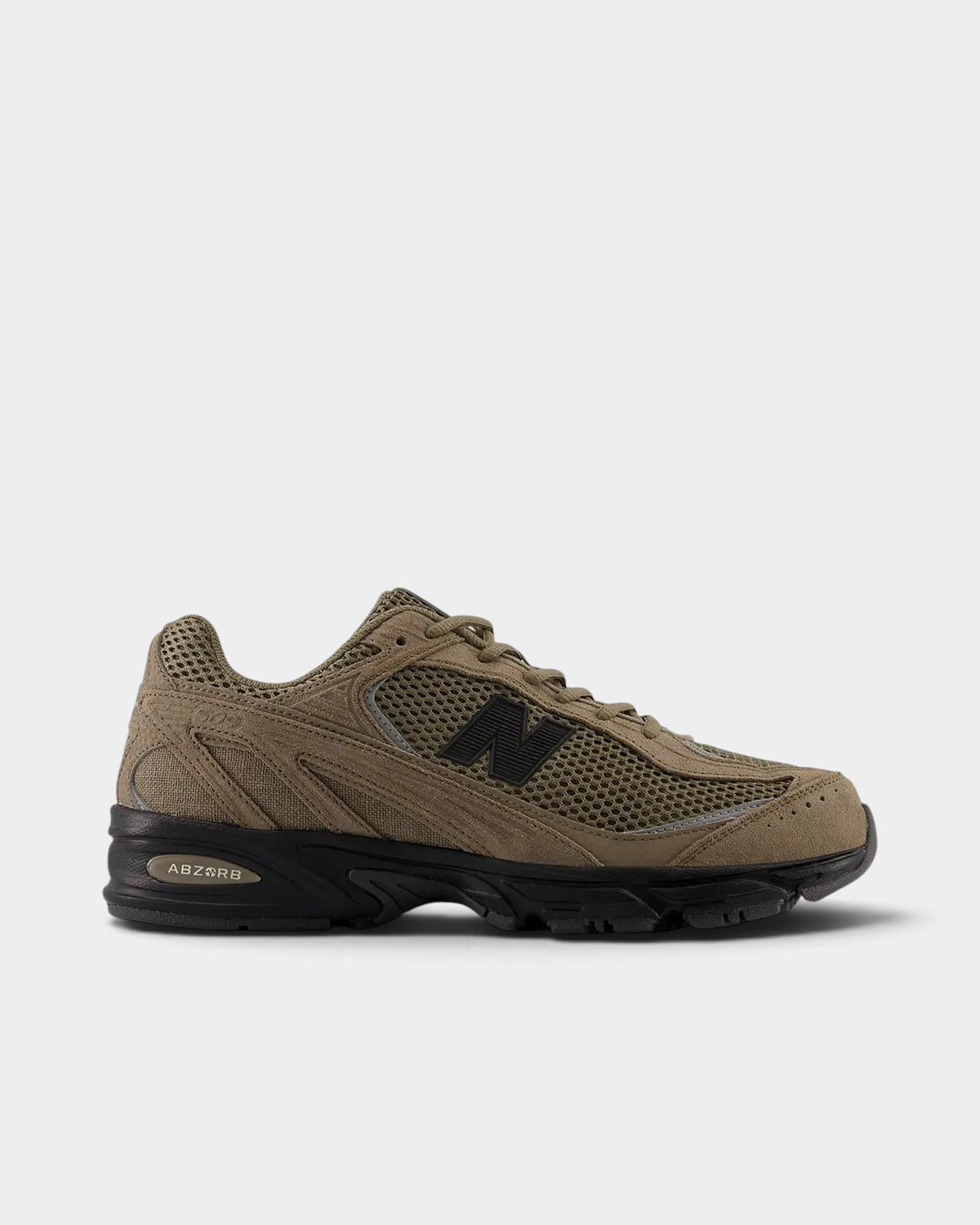 Lockwood Avenue New Balance 509 sneakers in thunder brown mesh and synthetic leather with black ABZORB midsole