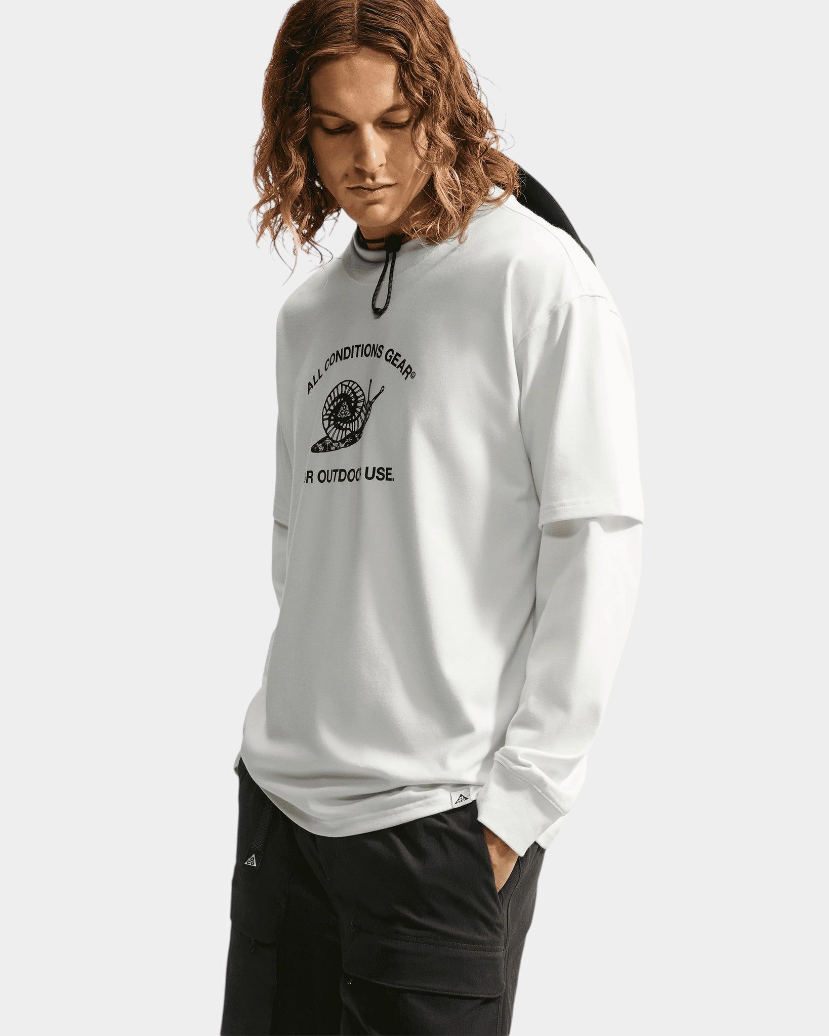 Nike ACG Mystery Snail Dri-FIT T-Shirt - White – Lockwood Avenue