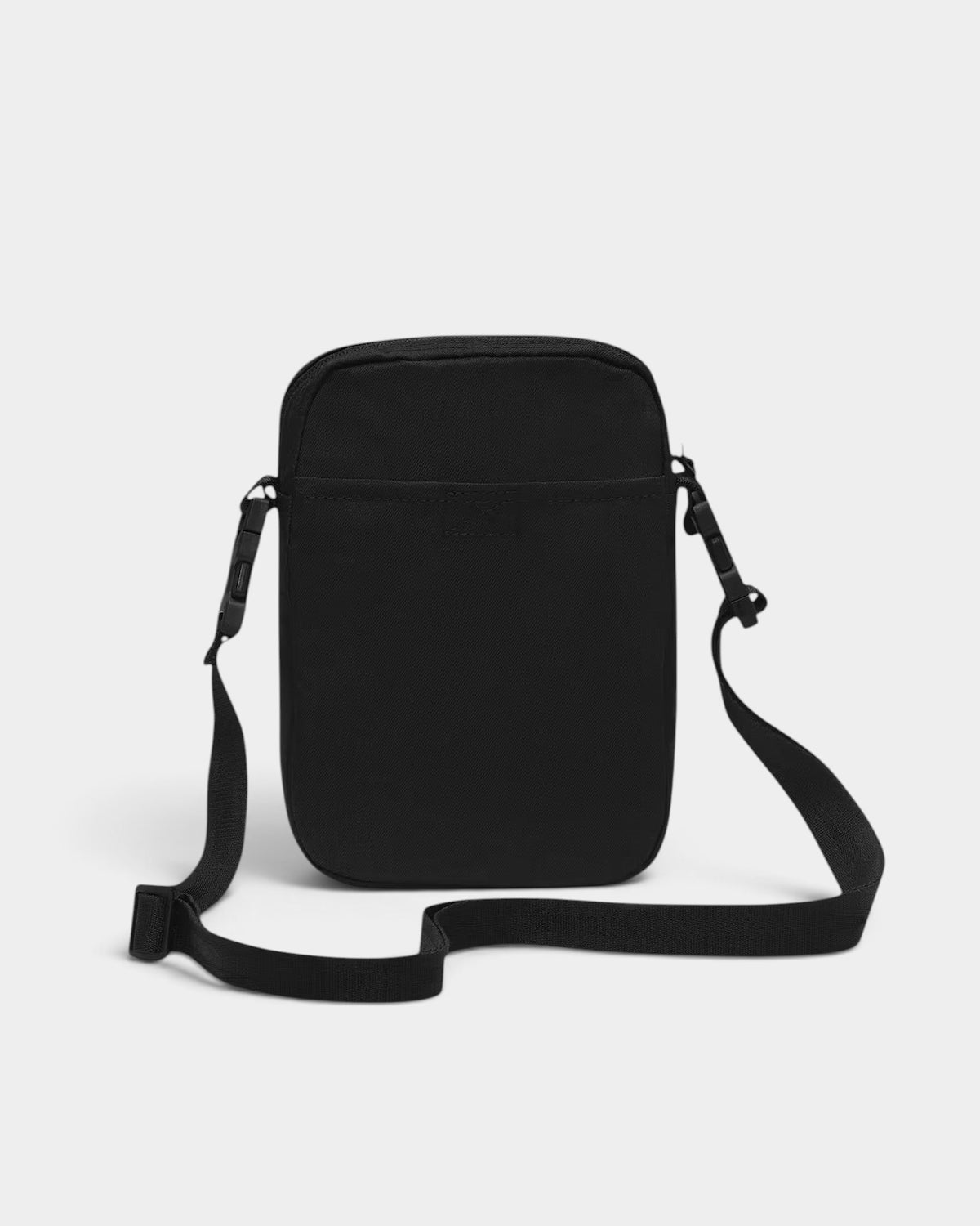 Lockwood Avenue Nike Elemental Premium black polyester crossbody bag with adjustable strap, back view