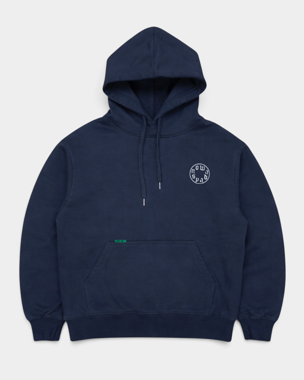 Lockwood Avenue Nowadays Magazine SUNS heavyweight dark gray cotton fleece pullover hoodie with front logo