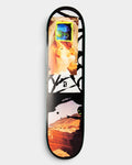 Lockwood Avenue Poetic Collective Bride Frame 8.5 inch skateboard deck featuring Tom Botwid artwork on maple wood