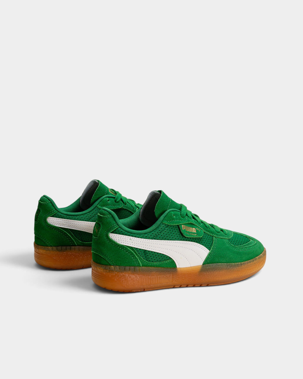 Lockwood Avenue Puma Palermo LaModa Vintage sneakers in archive green suede with white formstrip and gum sole