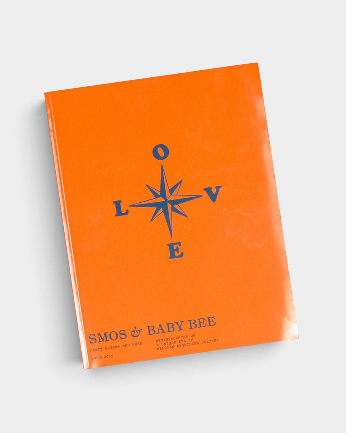 Lockwood Avenue Smos & Baby Bee Party Flyers And More book with a bright orange cover and blue compass design.