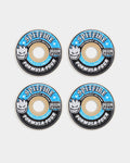 Lockwood Avenue set of four Spitfire Formula Four 56mm 99A conical full skateboard wheels with blue graphic design