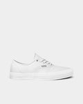 Lockwood Avenue Vans Skate Authentic shoes in true white canvas with a durable vulcanized rubber outsole.