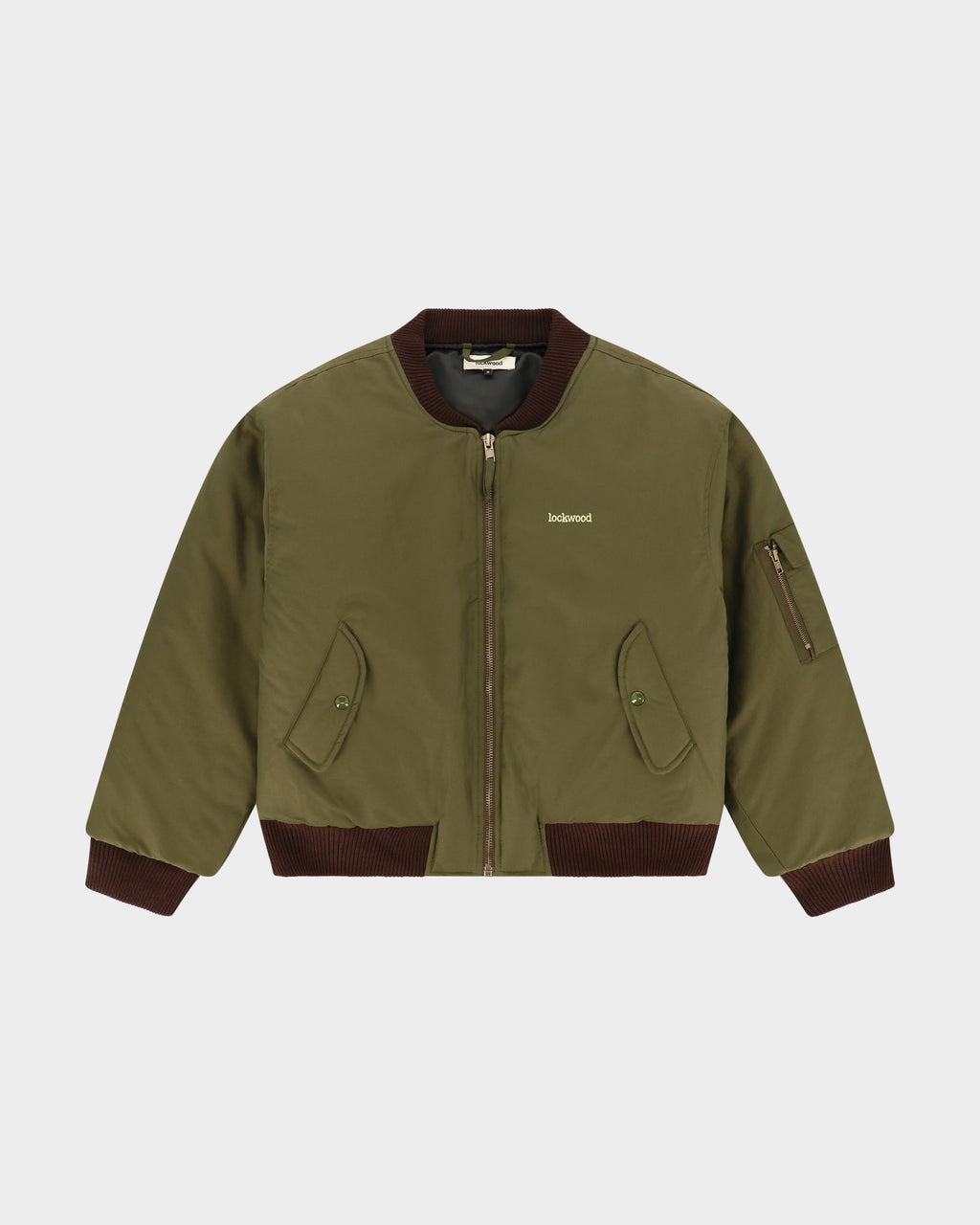 Lockwood Bomber Jacket - Dark Khaki
