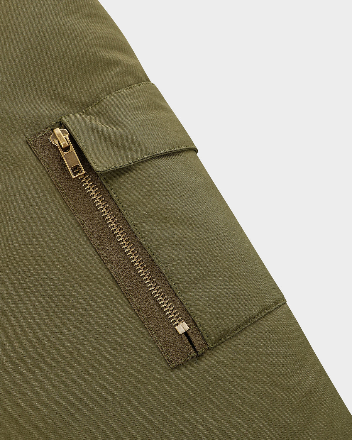 Lockwood Bomber Jacket - Dark Khaki
