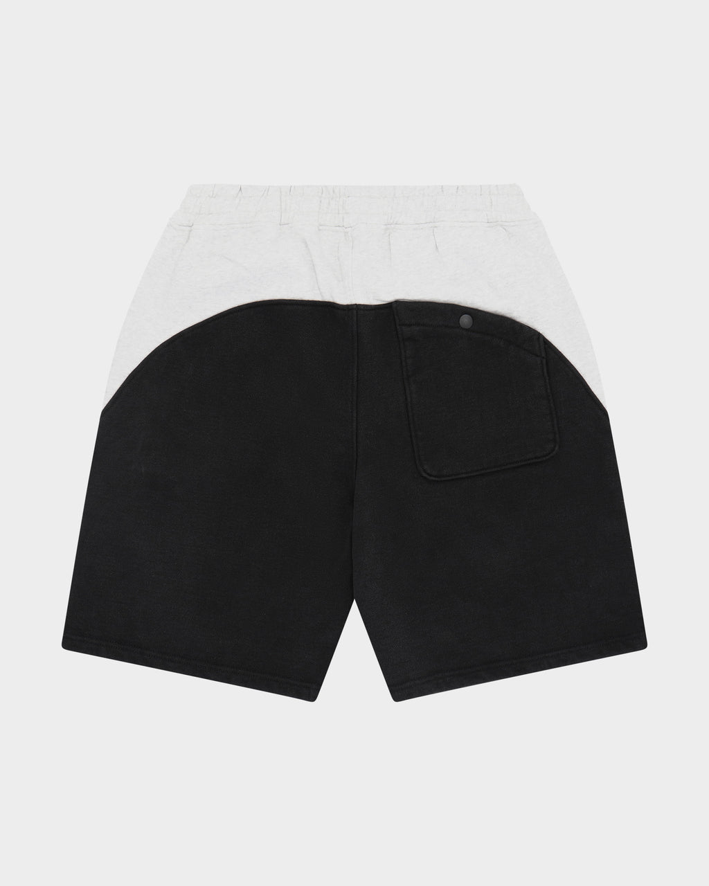 Lockwood Football Sweat Shorts - Black/Grey Melange