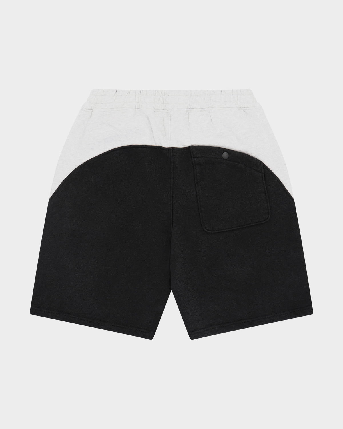 Lockwood Football Sweat Shorts - Black/Grey Melange