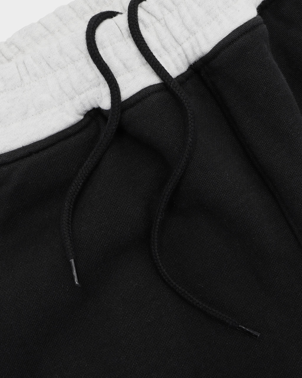 Lockwood Football Sweat Shorts - Black/Grey Melange