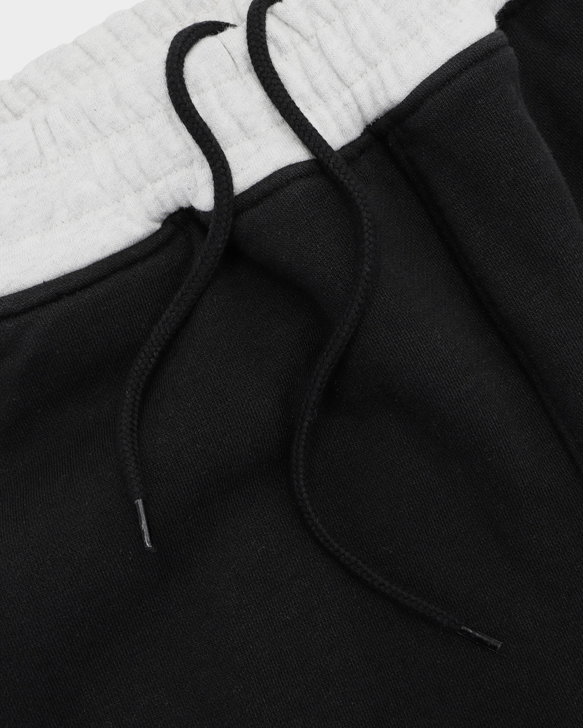 Lockwood Football Sweat Shorts - Black/Grey Melange