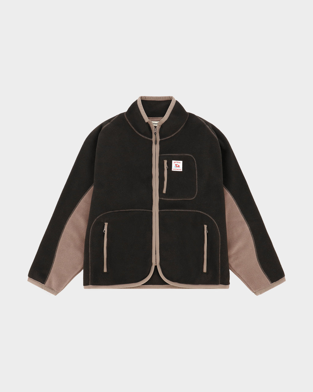 Lockwood Heavyweight Fleece Full Zip Jacket - Black