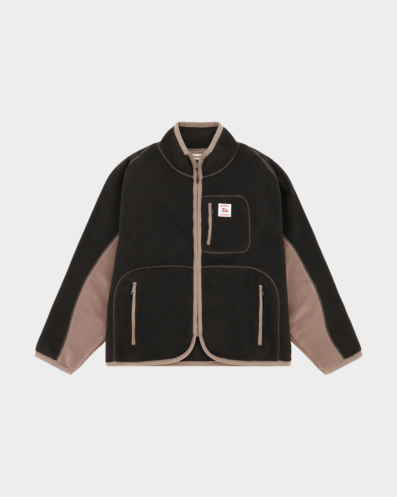 Lockwood Heavyweight Fleece Full Zip Jacket - Black