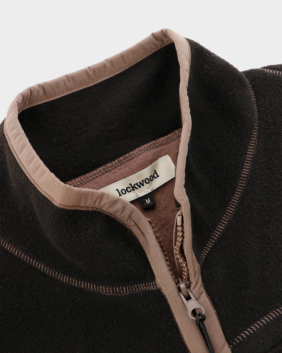 Lockwood Heavyweight Fleece Full Zip Jacket - Black