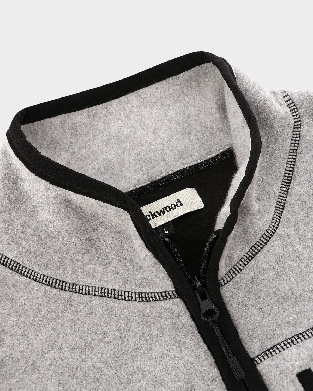 Lockwood Heavyweight Fleece Full Zip Jacket - Grey Melange