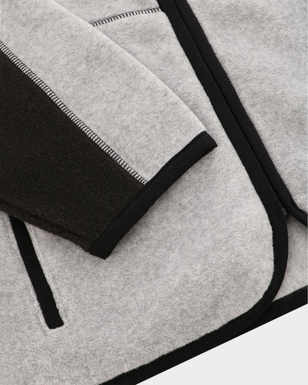 Lockwood Heavyweight Fleece Full Zip Jacket - Grey Melange