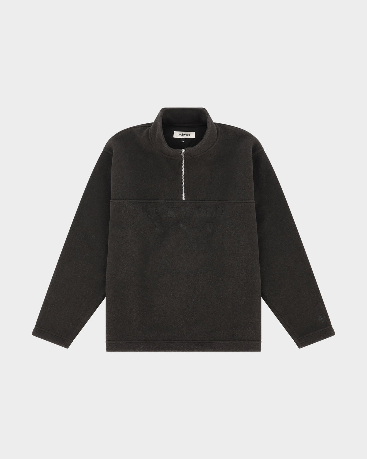 Lockwood Heavyweight Fleece Half Zip - Black