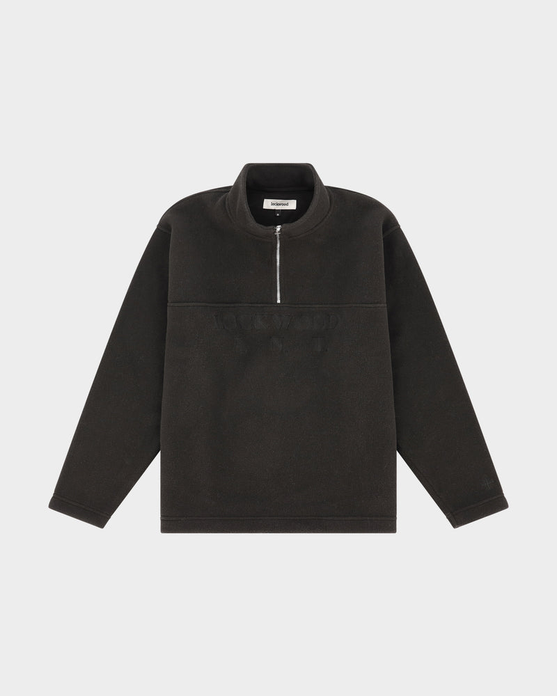 Lockwood Heavyweight Fleece Half Zip - Black