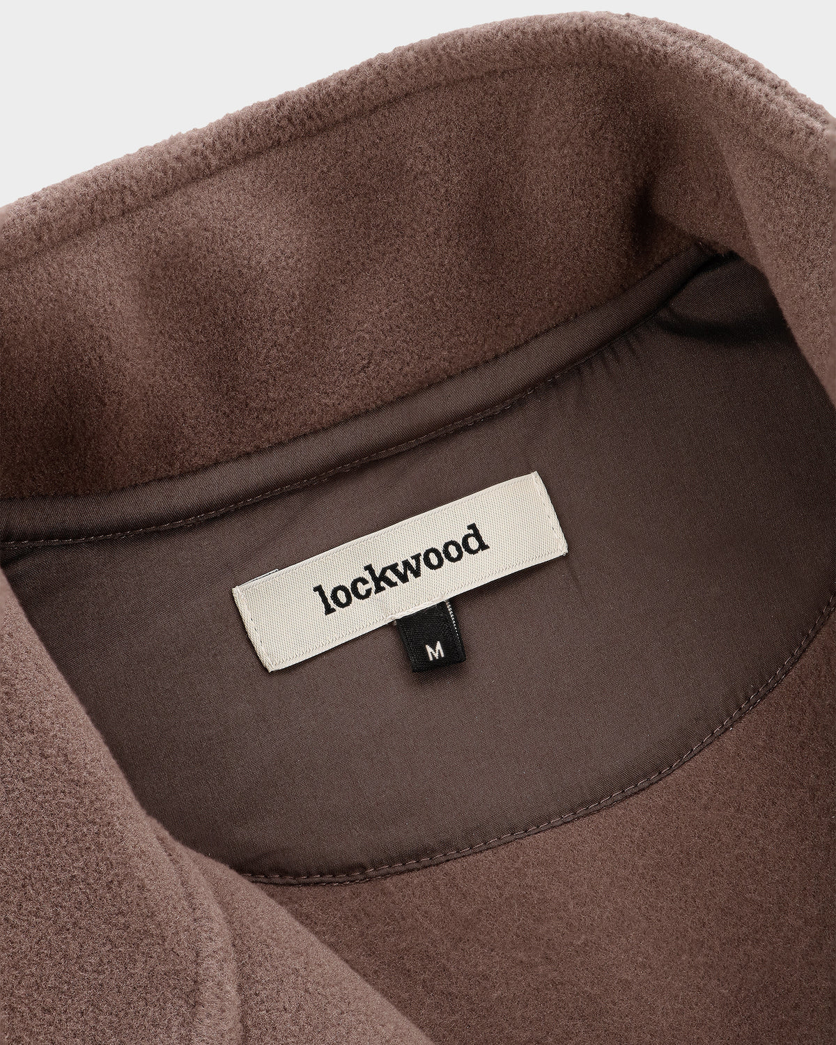 Lockwood Heavyweight Fleece Half Zip - Brown