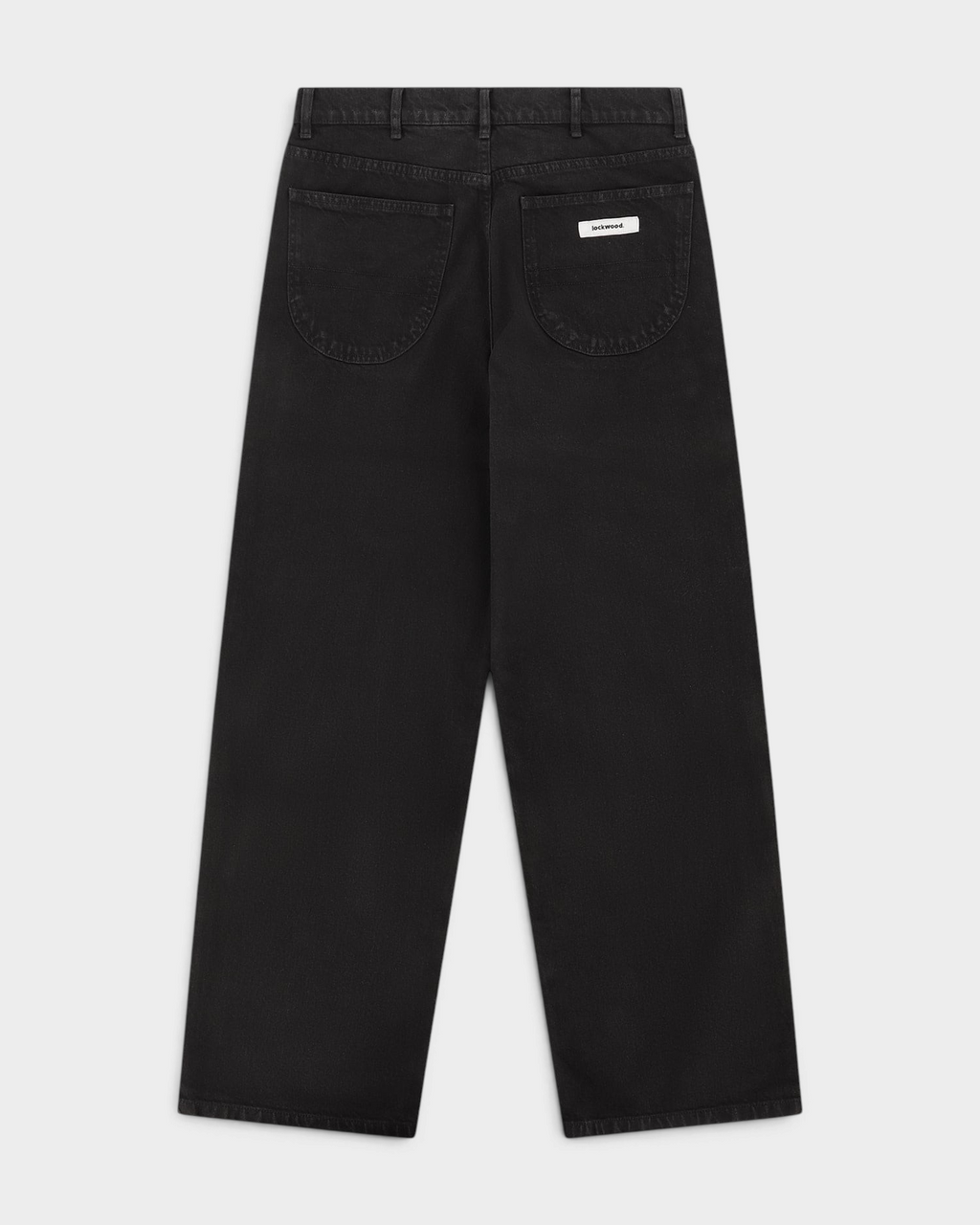 Lockwood Straight Baggy Jeans - Overdye Black