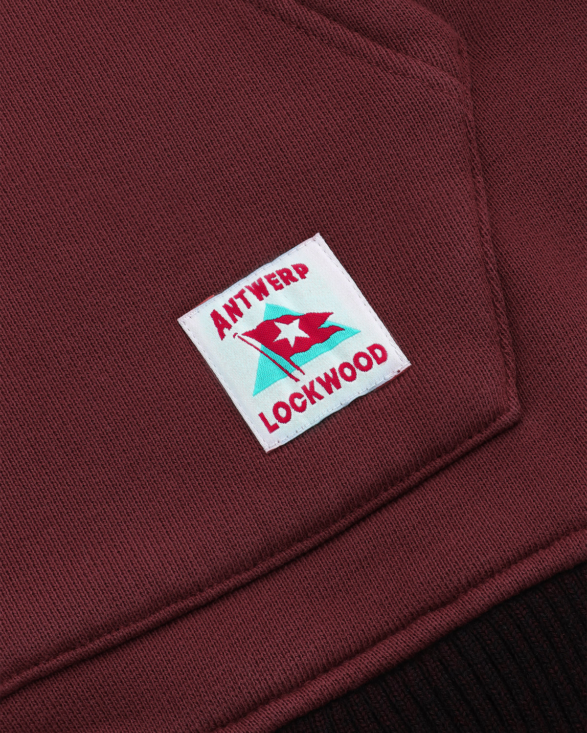 Lockwood Sailing Zip Sweater - Dark Red