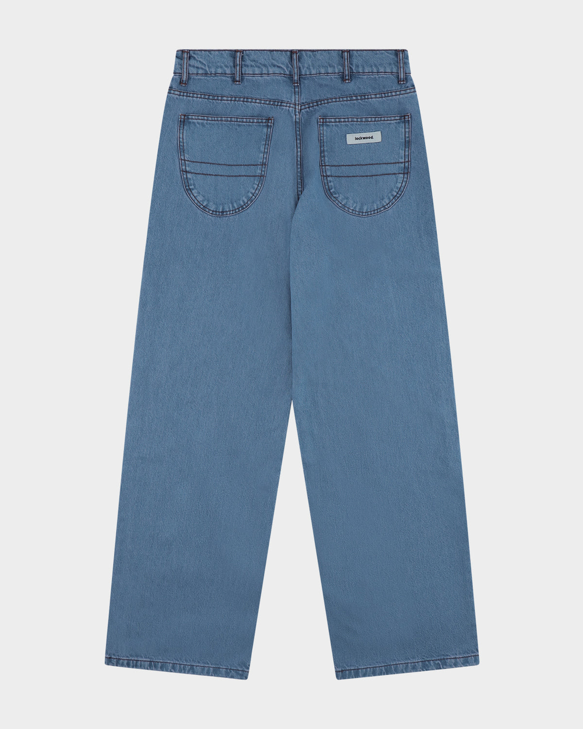 Lockwood Straight Baggy Jeans - Winter Sky