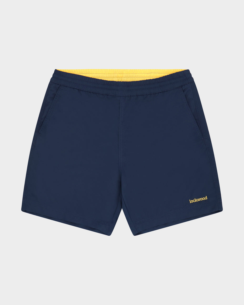 Lockwood Swim Shorts - Navy/Yellow