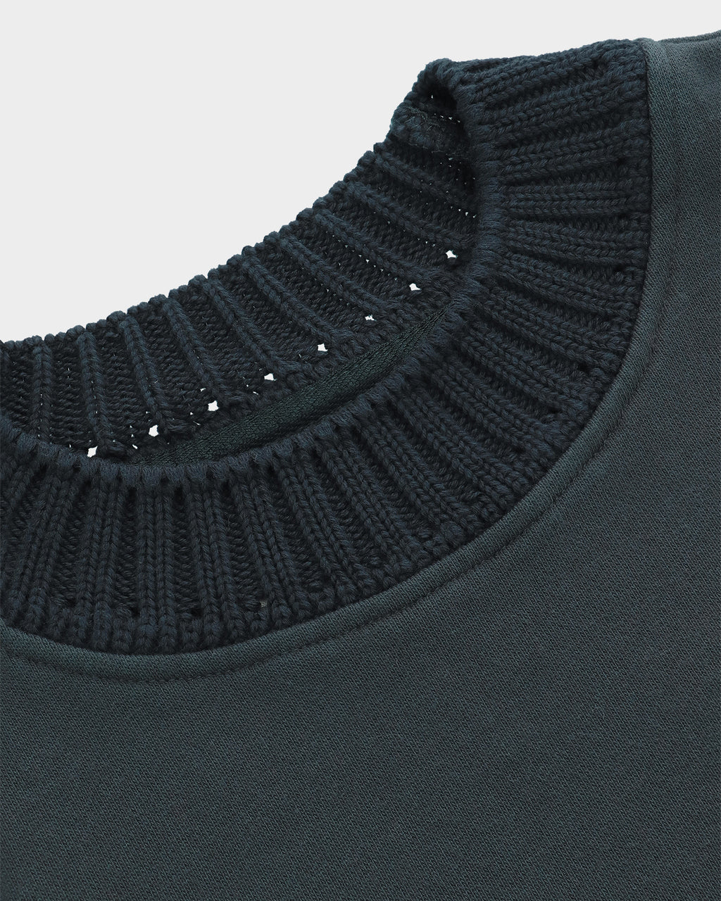 Lockwood Too Late Mock Neck Sweatshirt - Concrete Grey