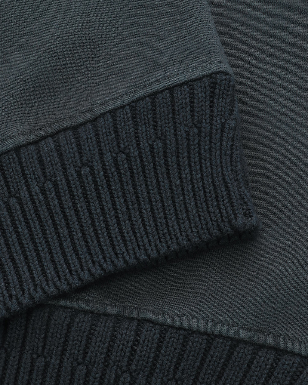 Lockwood Too Late Mock Neck Sweatshirt - Concrete Grey
