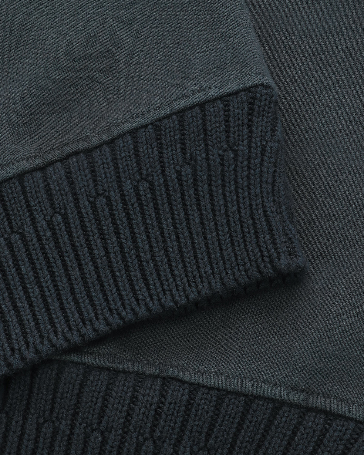 Lockwood Too Late Mock Neck Sweatshirt - Concrete Grey