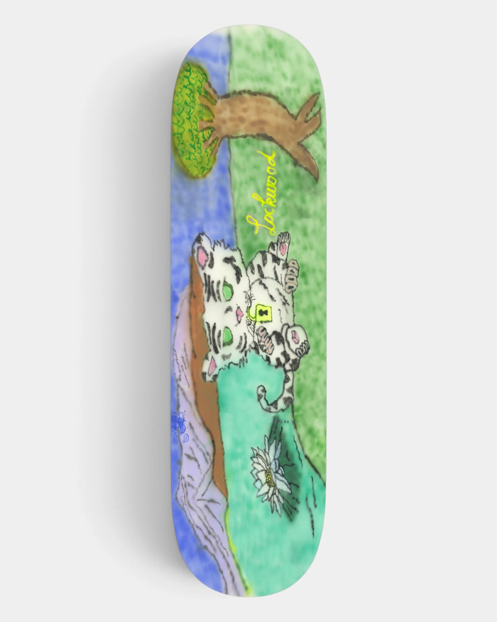 Lockwood x Attila Kitten Deck 8.0"