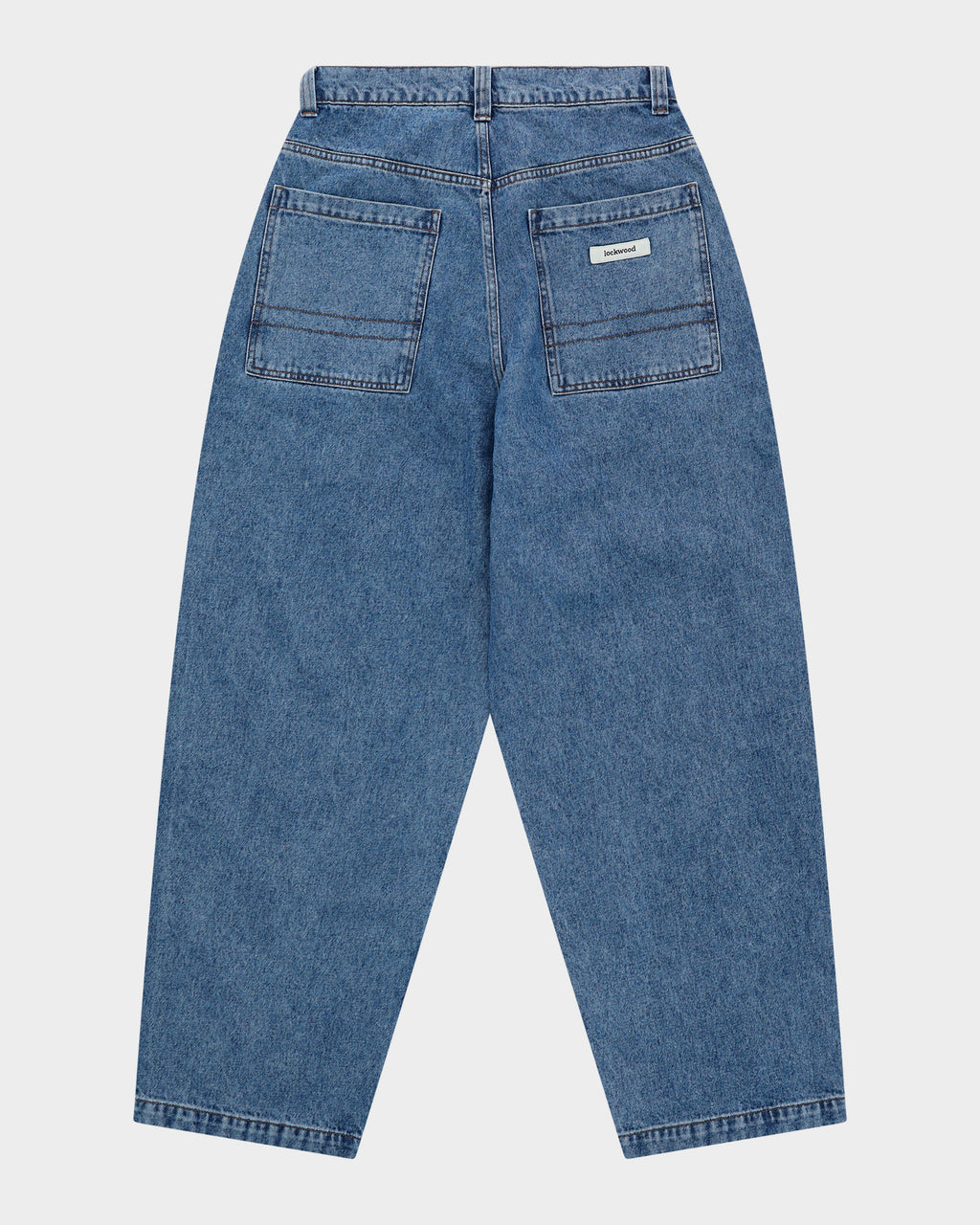 Lockwood Pleated Jeans - Blue Bleached