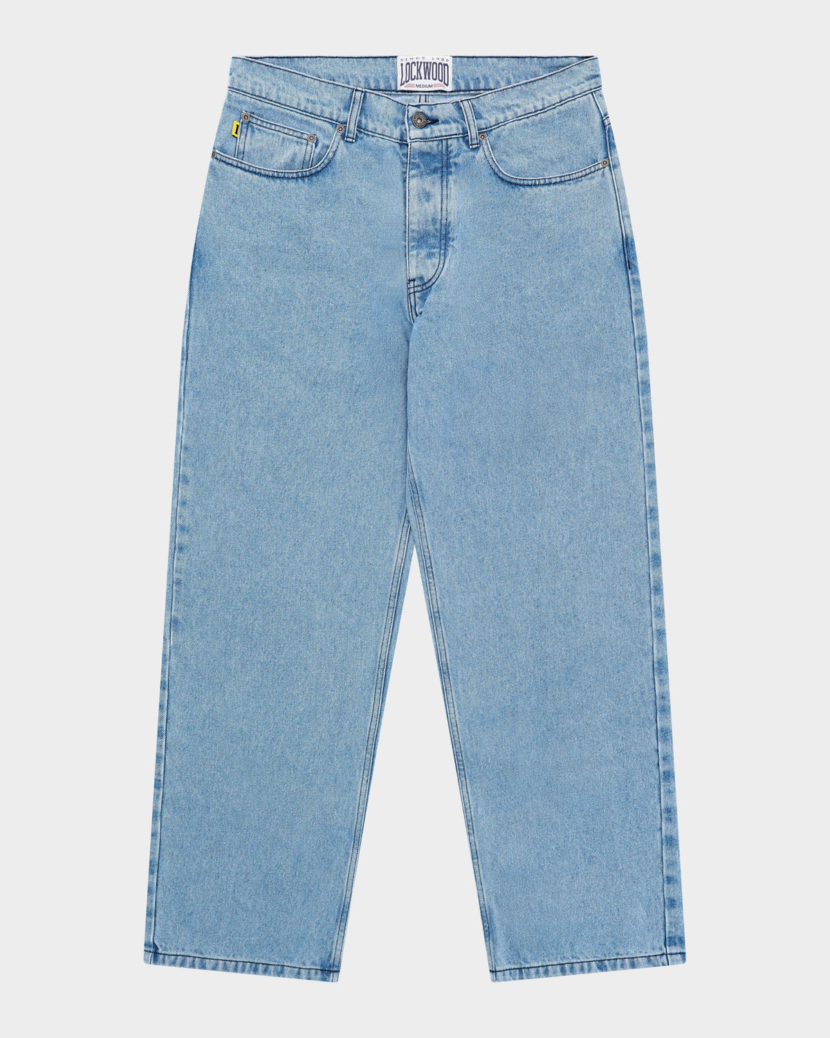 Lockwood Classic Relaxed Jeans - Blue Bleached