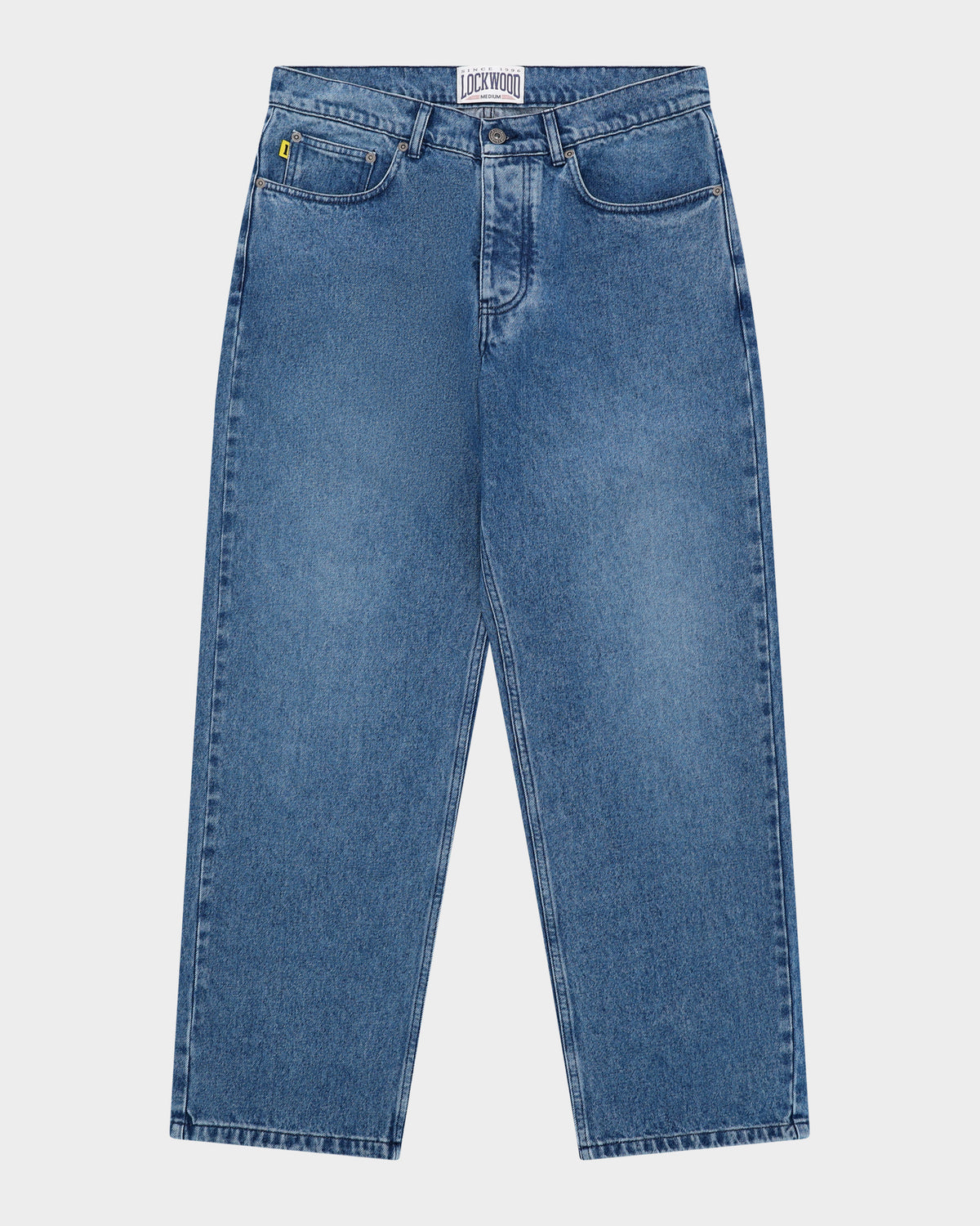 Lockwood Classic Relaxed Jeans - Blue Stone Washed