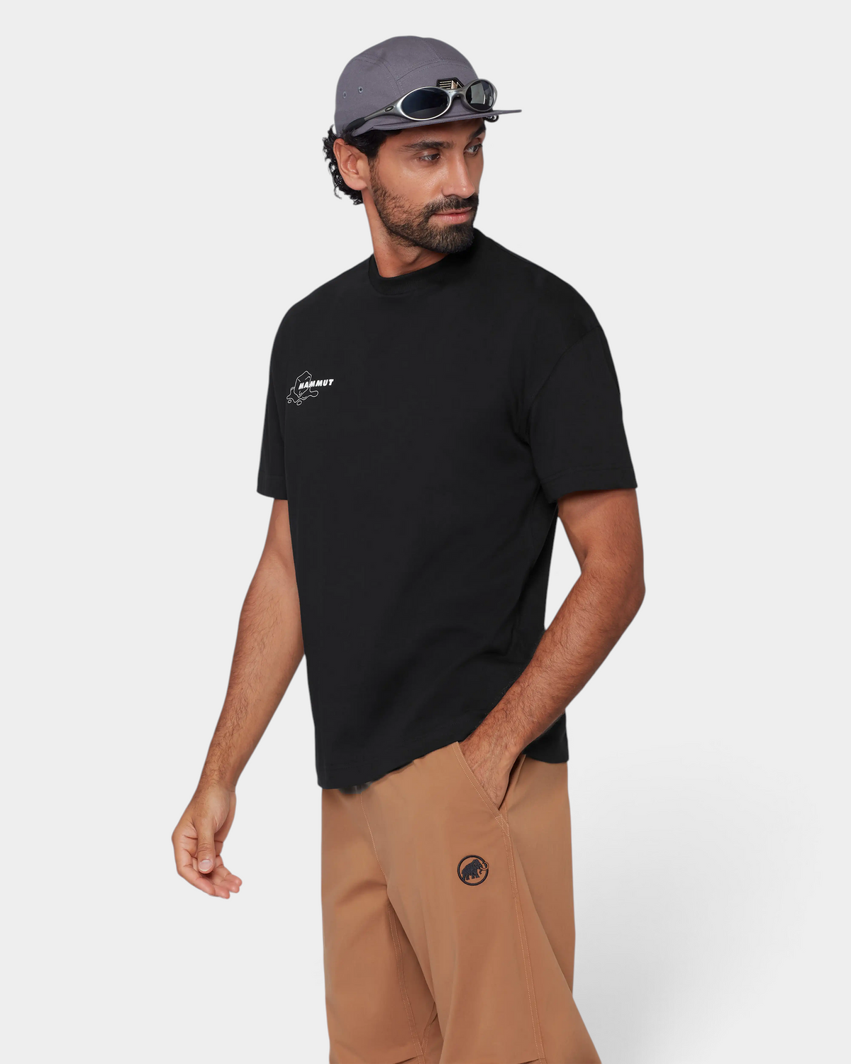 Mammut Base Relaxed Glacier T-Shirt - Black