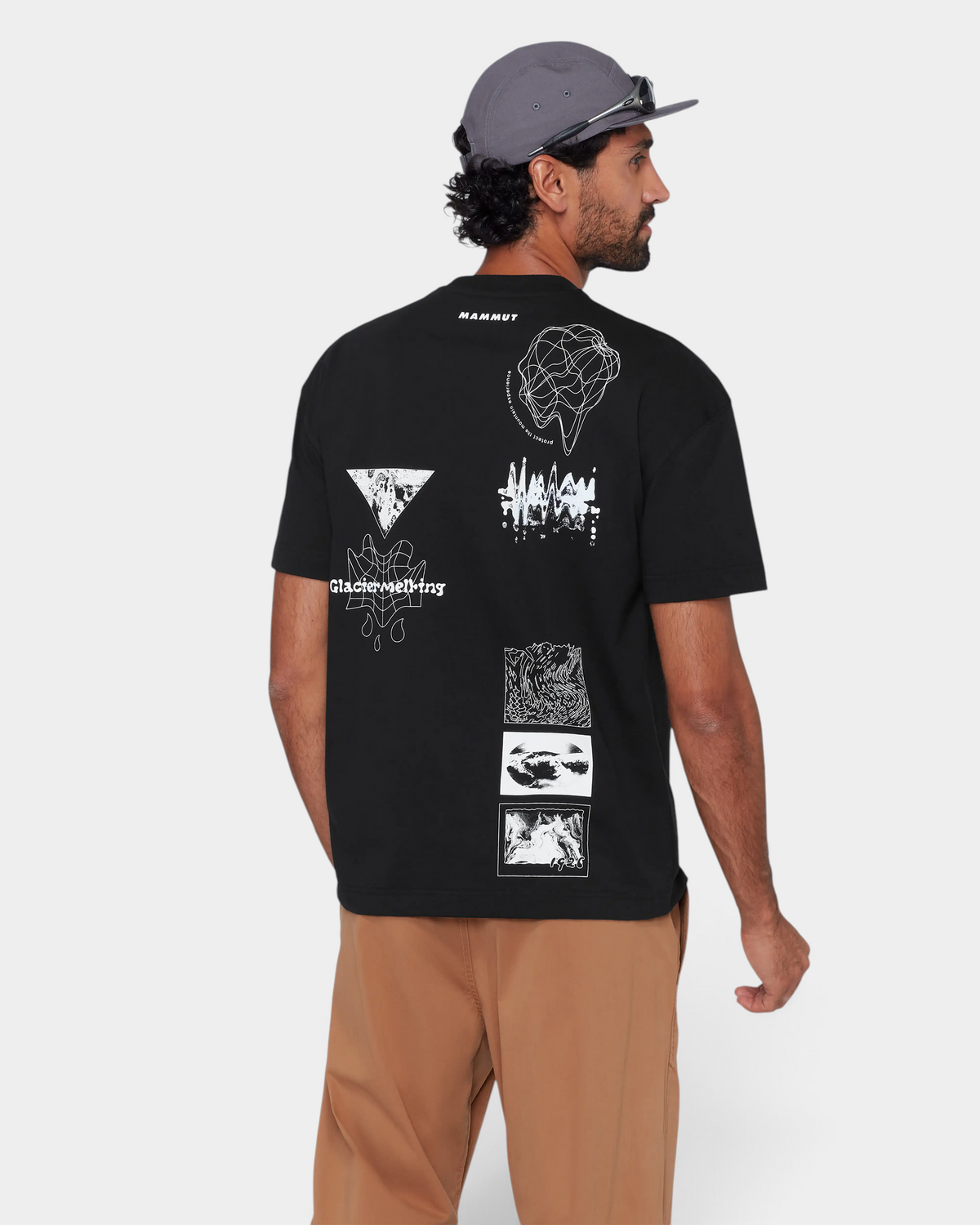 Mammut Base Relaxed Glacier T-Shirt - Black