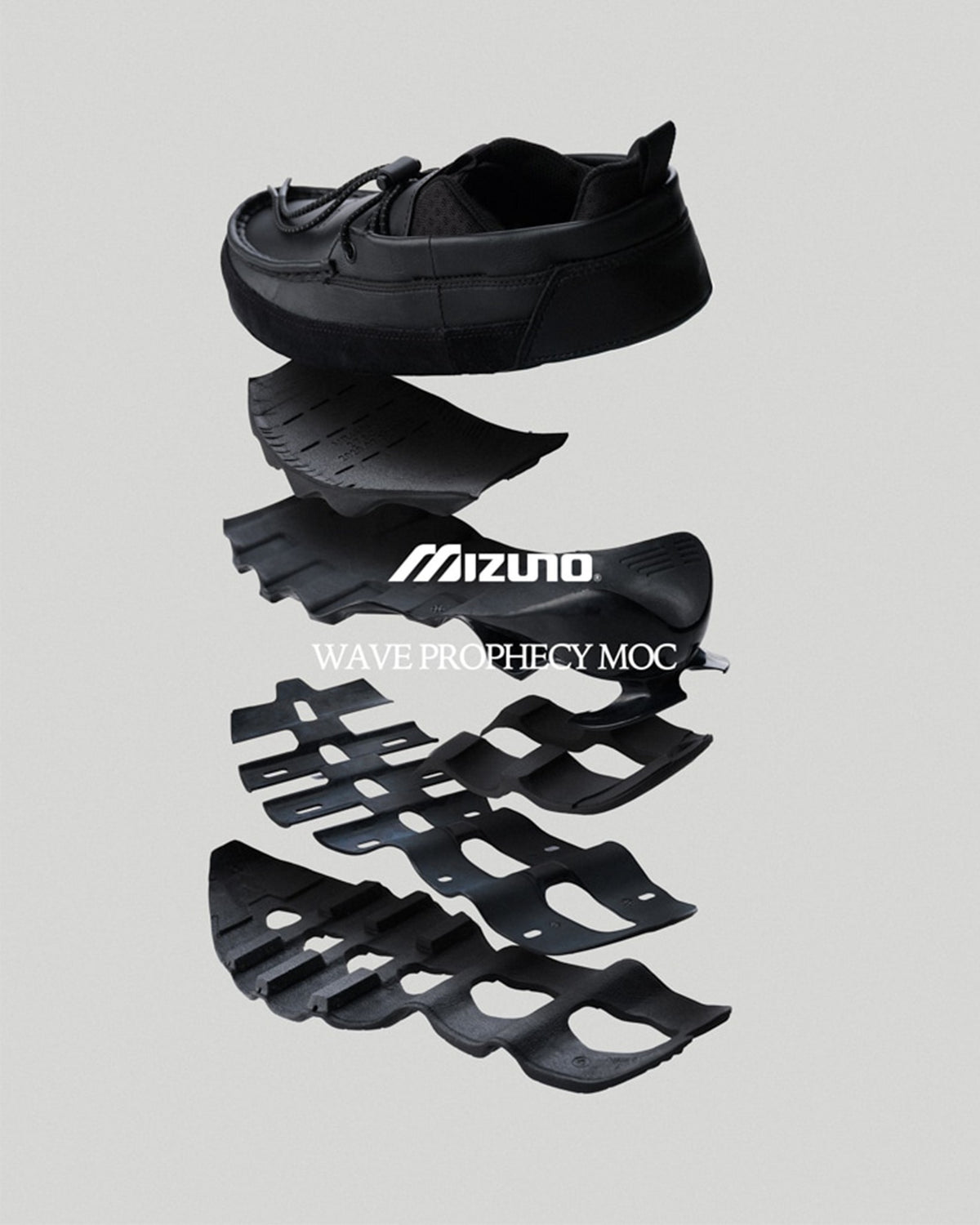 Mizuno SL Wave Prophecy Moc Shoes - Black