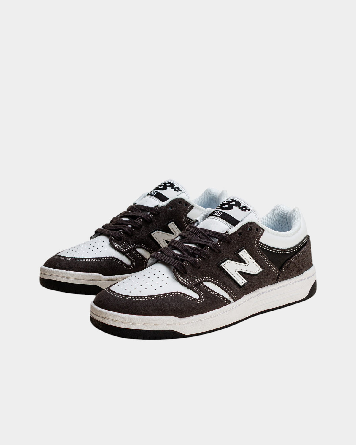 NB Numeric 480 Shoes - Black Cement / White