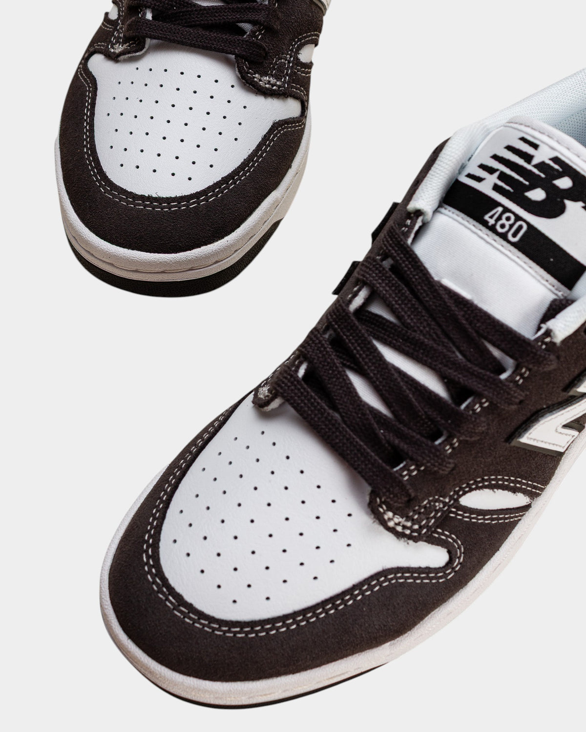 NB Numeric 480 Shoes - Black Cement / White