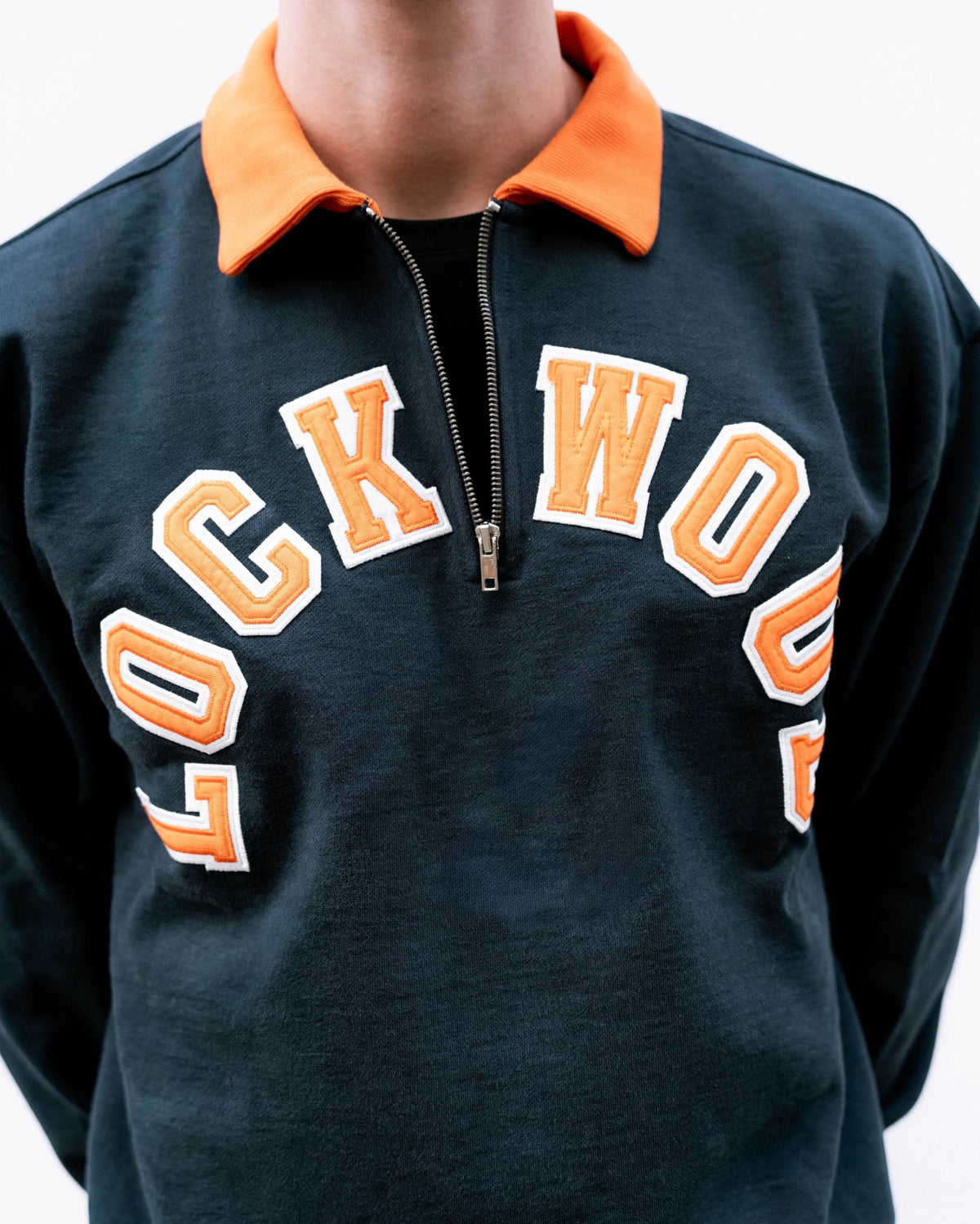 Lockwood Varsity Polo Half-Zip Sweatshirt