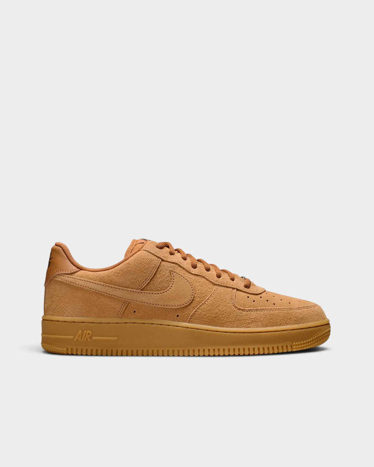 Nike SB Air Force 1 Shoes - Flax/Black/Gum Light Brown