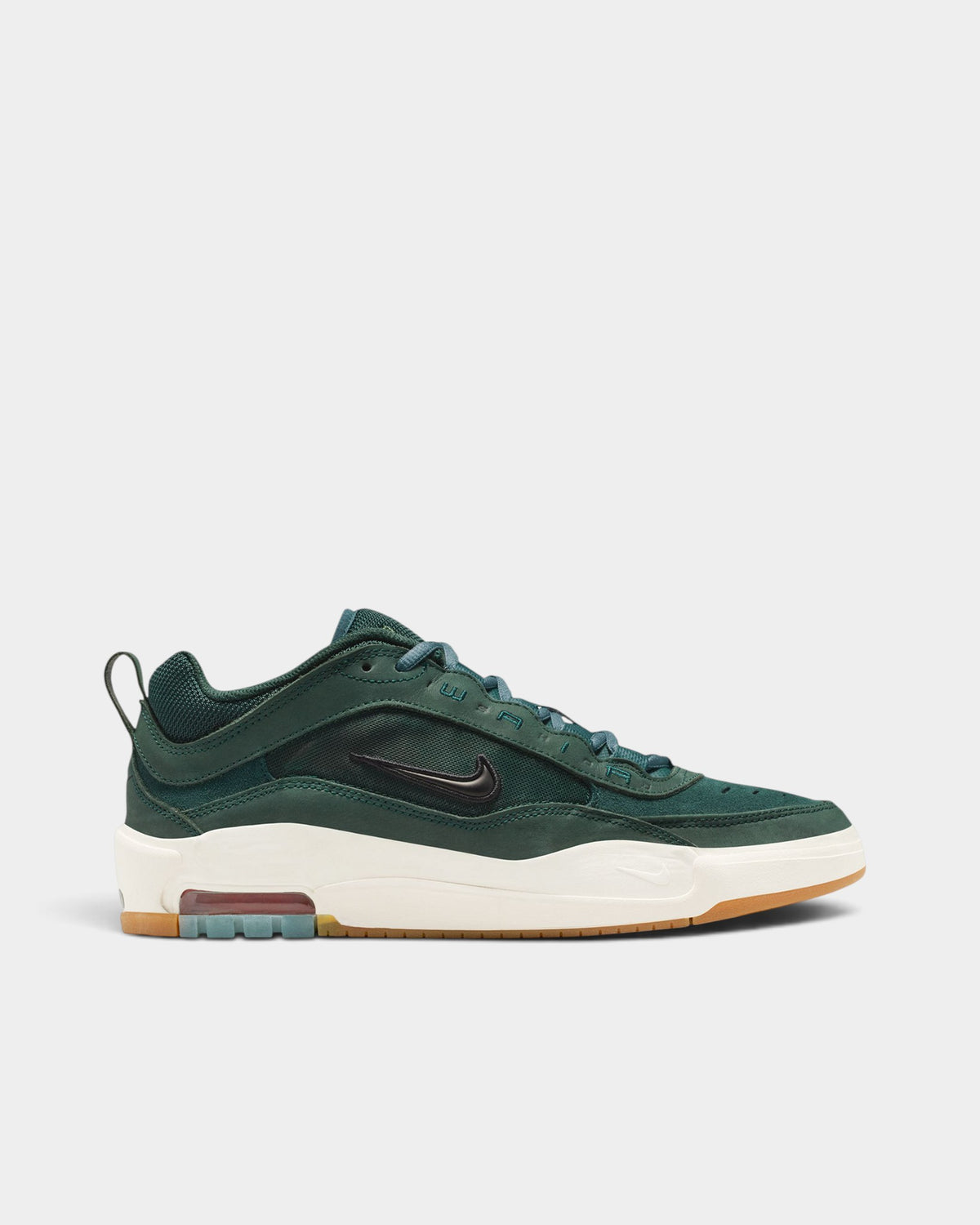 Nike SB Air Max Ishod Shoes - Deep Fir / Black / Sail / Gum