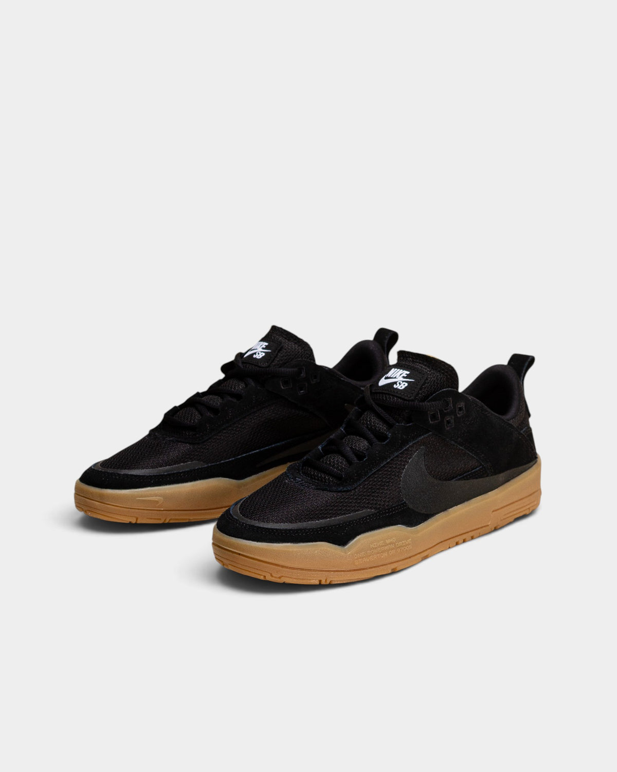 Nike SB Day One Shoes - Black / Gum Light Brown