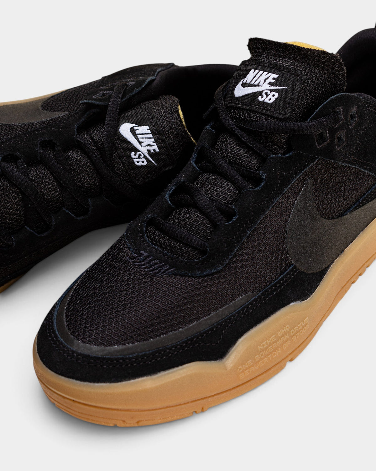 Nike SB Day One Shoes - Black / Gum Light Brown