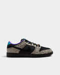 Nike SB Dunk Low Dashawn Jordan Shoes - String / Black / Bright Spruce / Fierce Purple