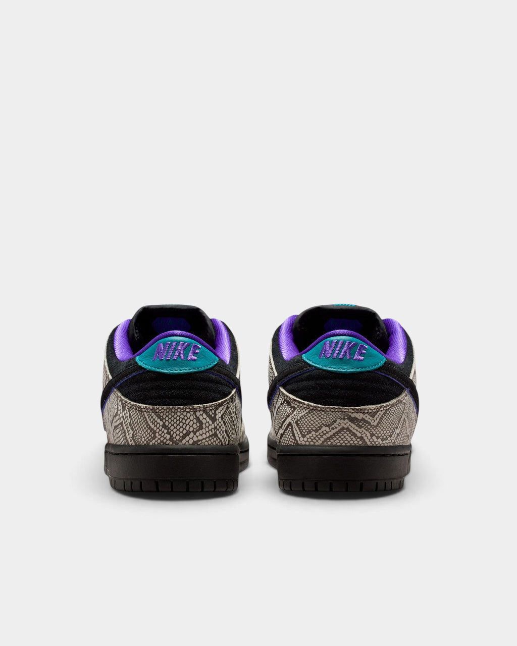 Nike SB Dunk Low Dashawn Jordan Shoes - String / Black / Bright Spruce / Fierce Purple