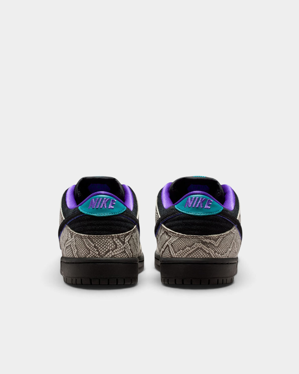 Nike SB Dunk Low Dashawn Jordan Shoes - String / Black / Bright Spruce / Fierce Purple