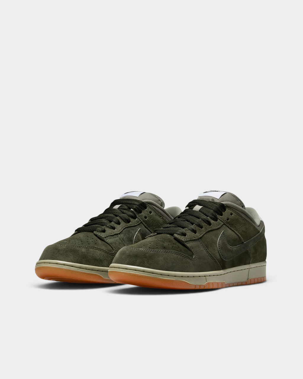 Nike SB Dunk Low Pro B Shoes - Sequoia / Sequoia Light Army / White